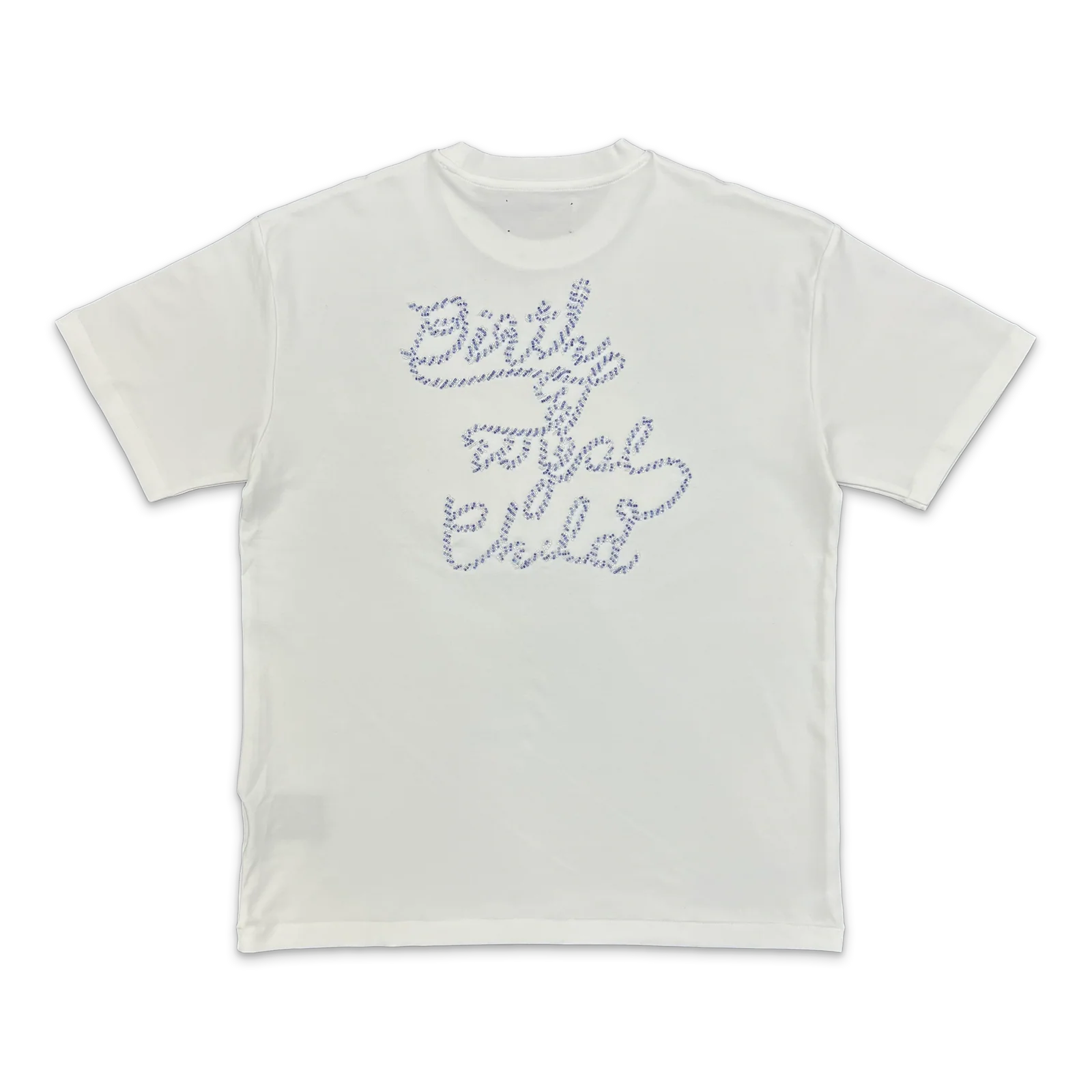 BIRTH OF ROYAL CHILD BEADED NILE RIVER TEE “WHITE”