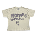 Vertebrae NOTHIN' WITHOUT IT TEE "CREAM"