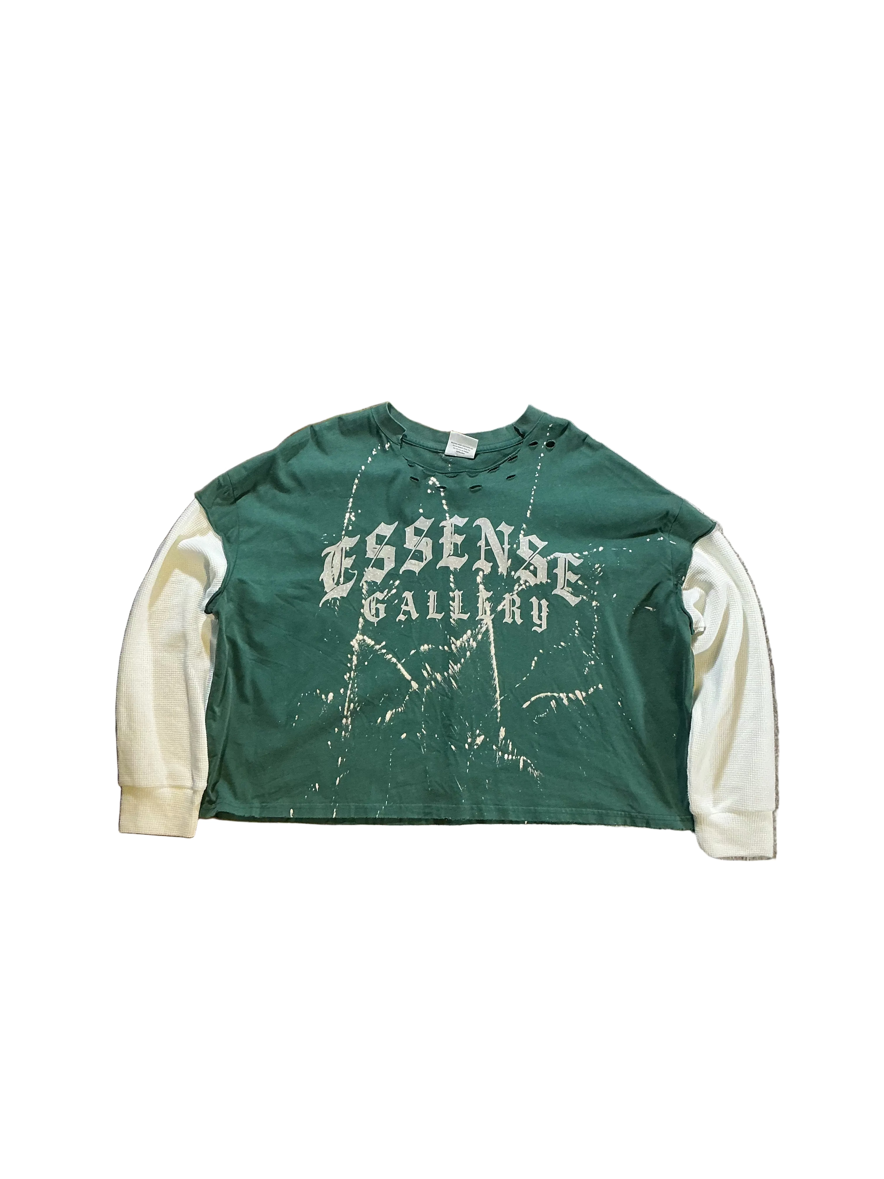 Essense Gallery Distressed thermal tee