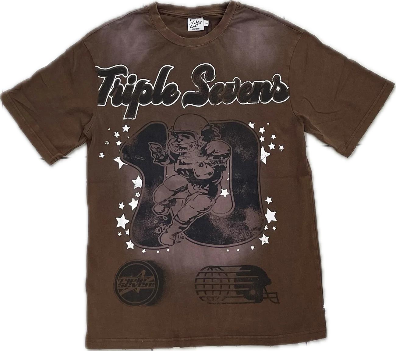 TRIPLE SEVEN 777 ALL-STAR TEE BROWN