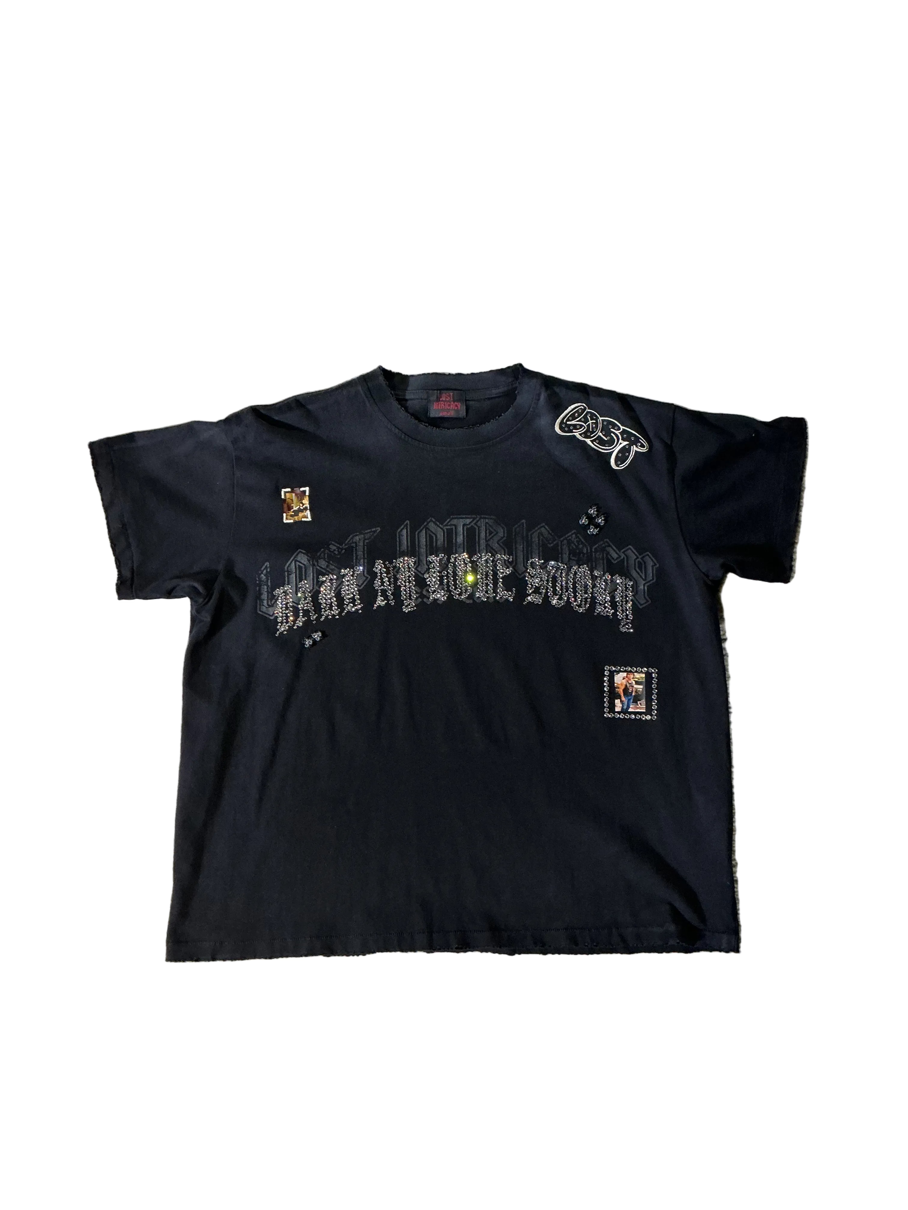 Lost Intricacy Studded Black Tee
