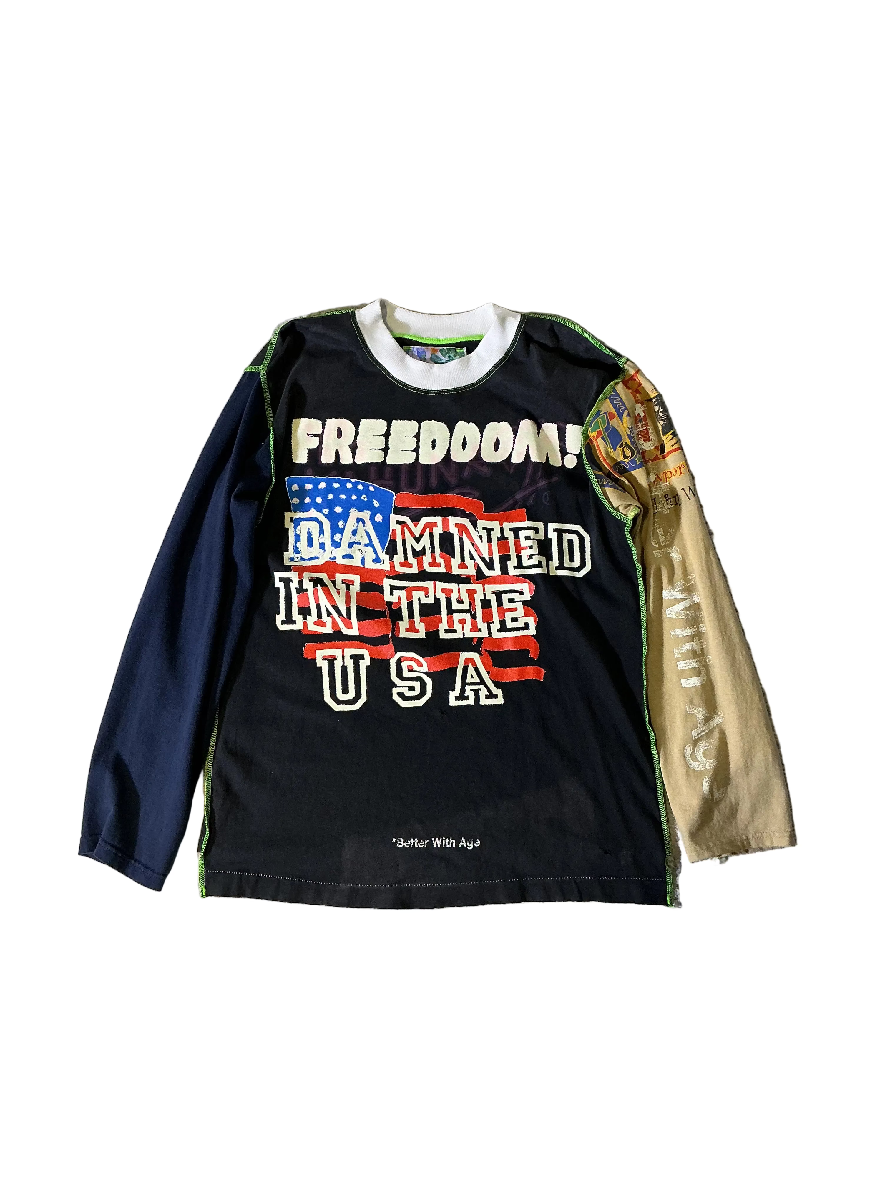 Better With Age Dammit Reversible L/S Tee