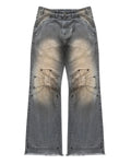 77 Studios Double knee denim
