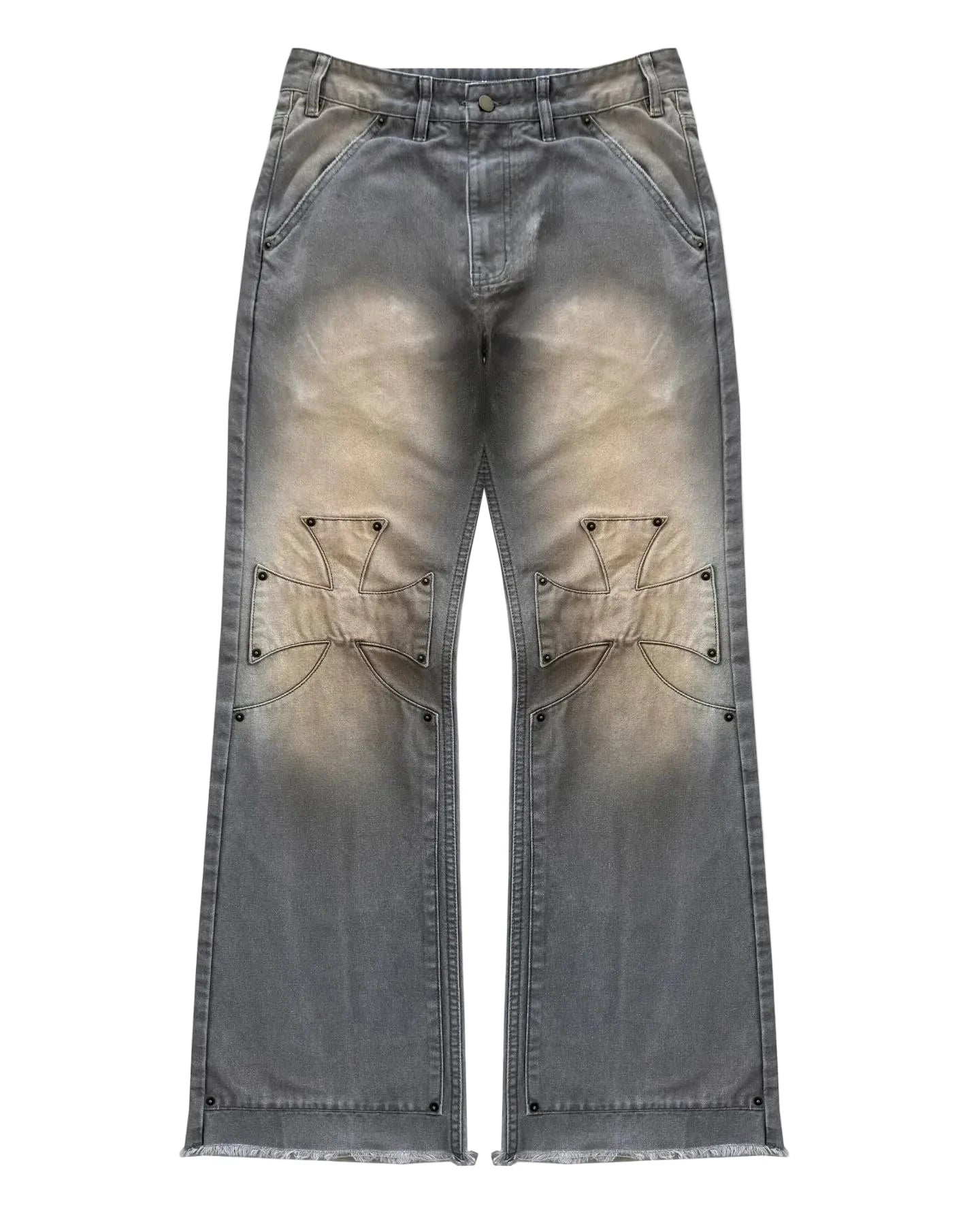 77 Studios Double knee denim