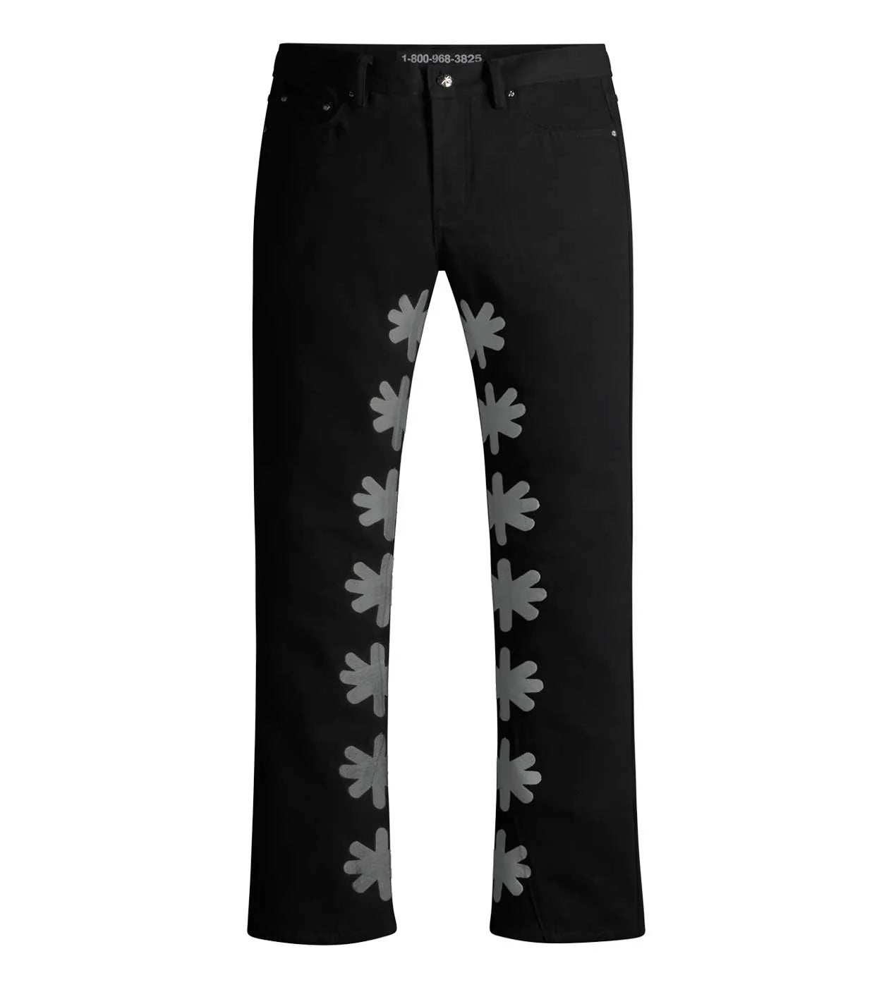Lost shows denim pant black/grey