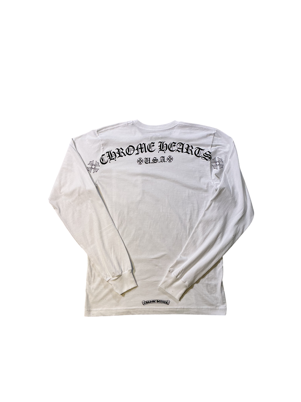 Chrome Heart Pocket Longsleeve White