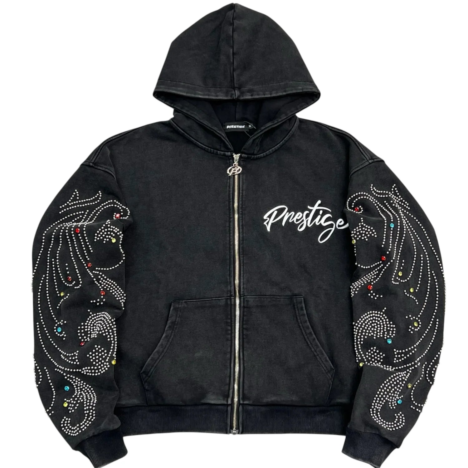 Prestige Monarch Rhinestone Hoodie