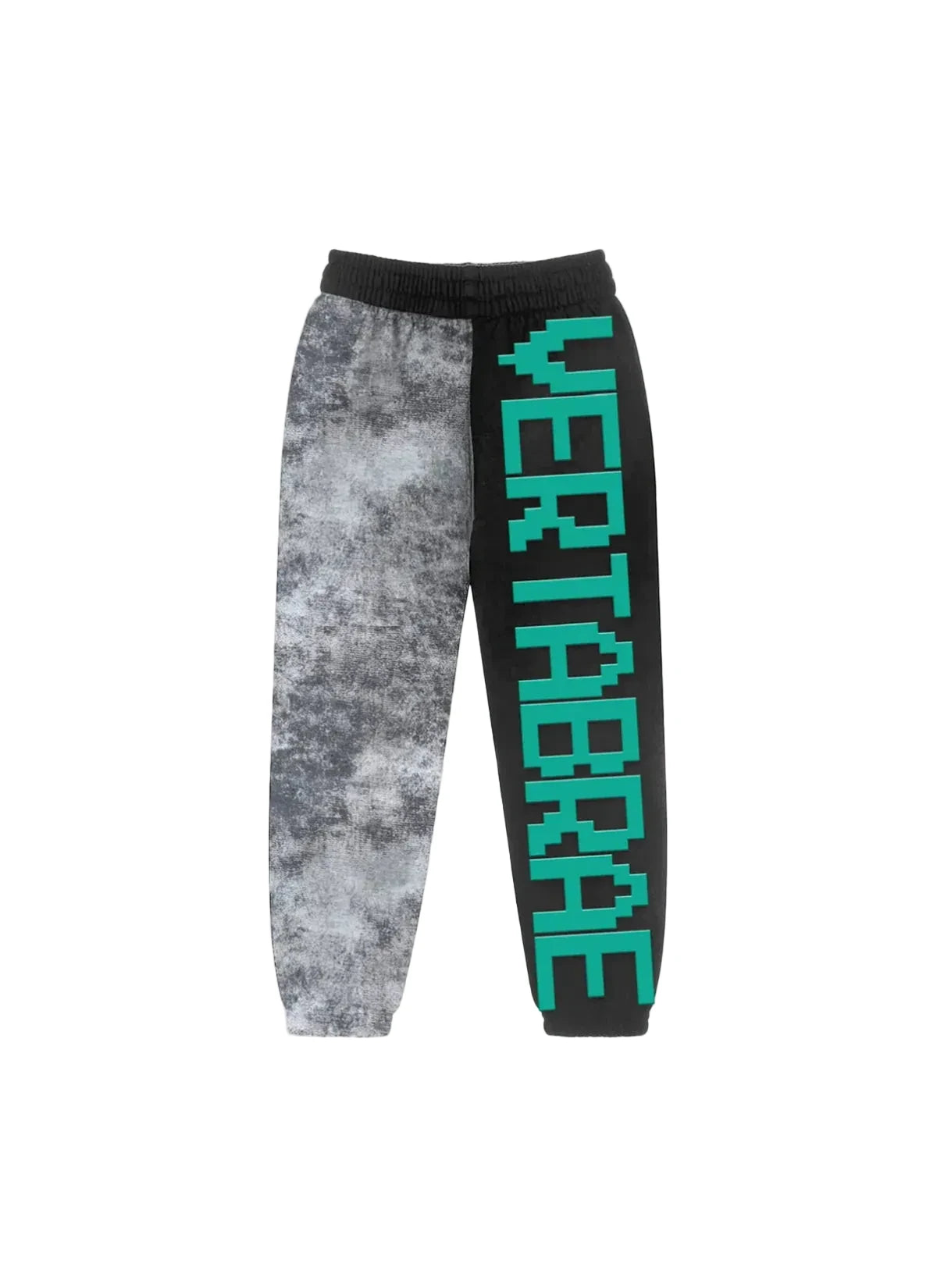 Vertabrae C-1 Split Mineral Sweatpants Black Mint