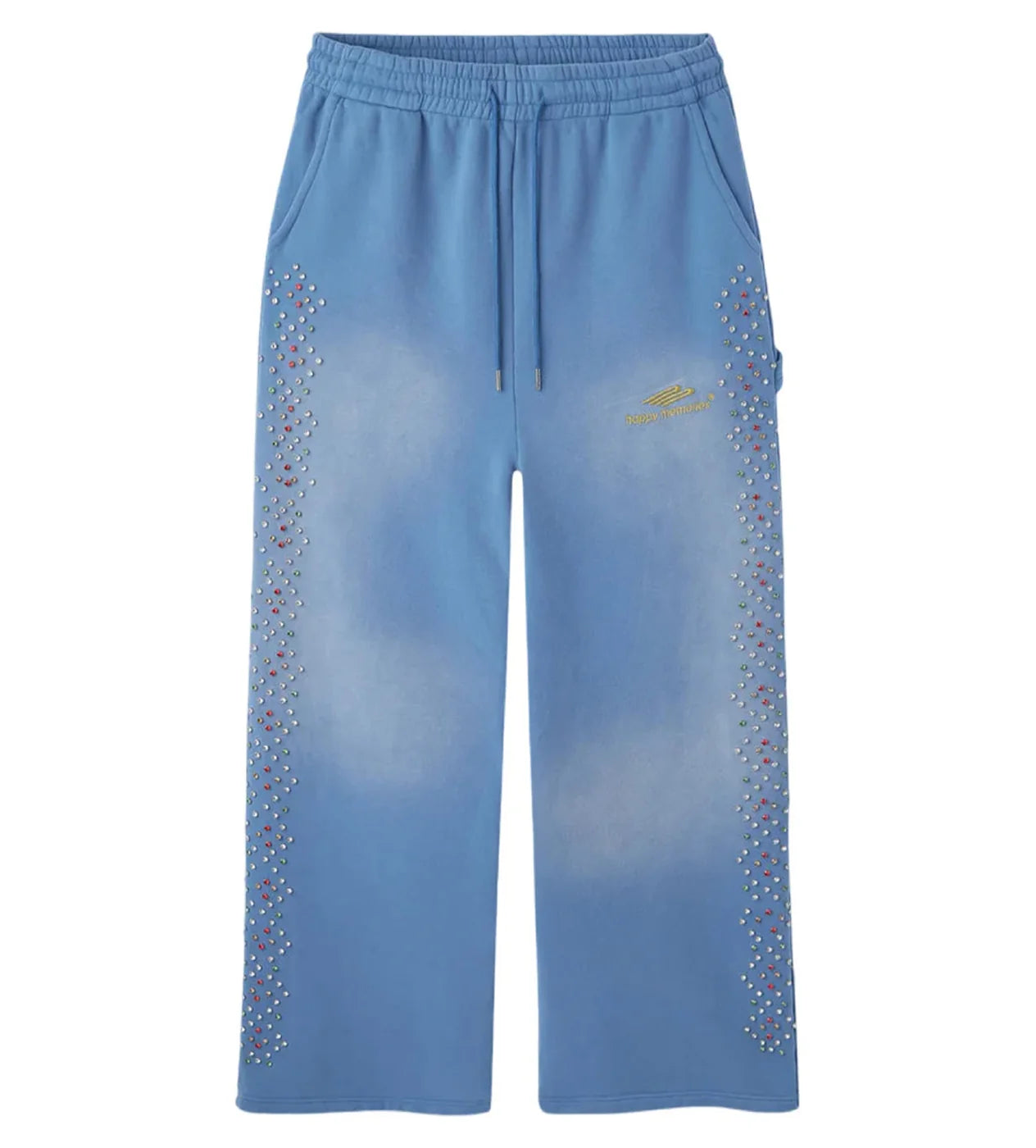 HMDD CRYSTAL SWEATPANTS POWDER BLUE