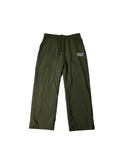 Very Distant Green Nylon Sweats