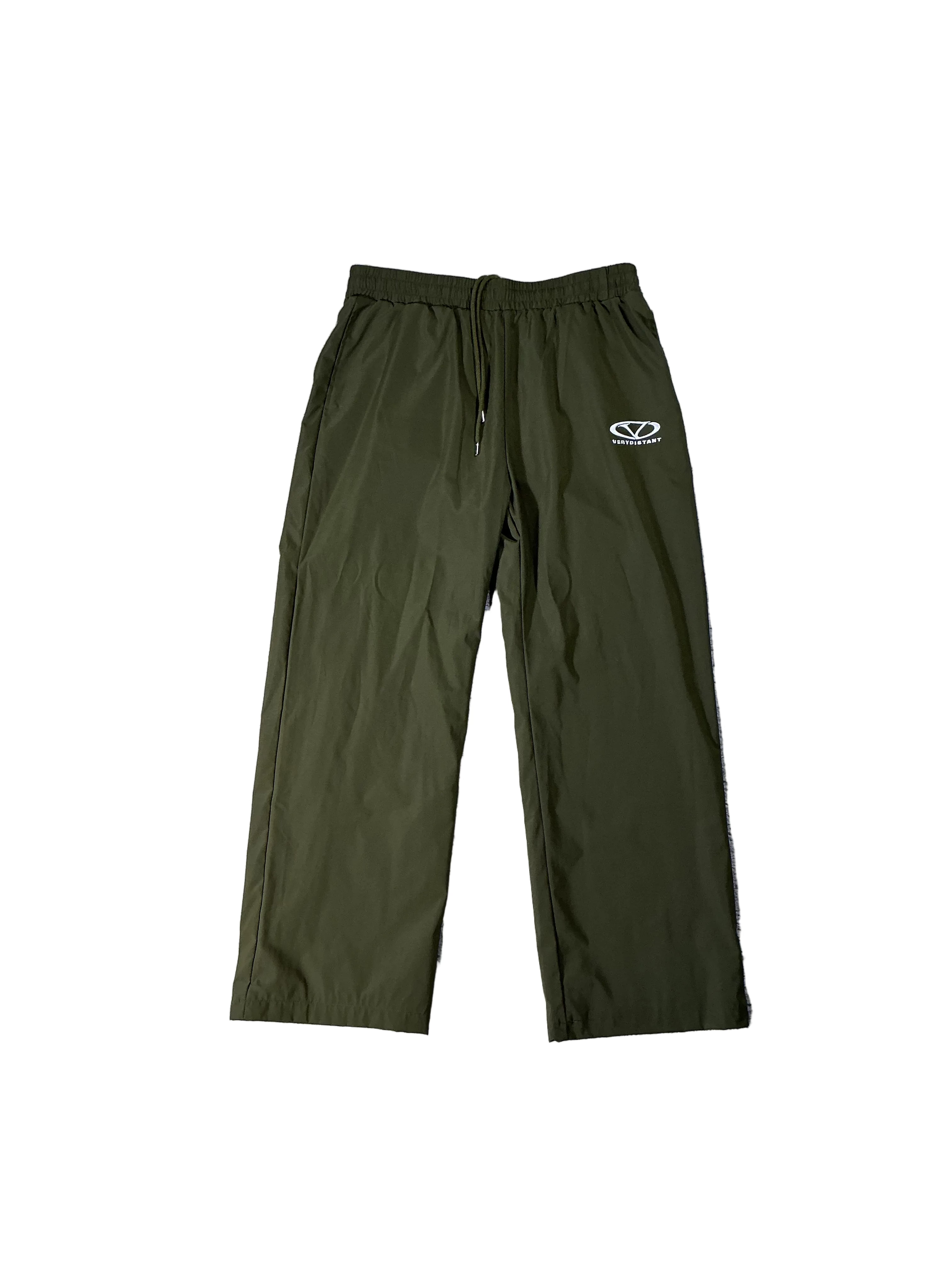 Very Distant Green Nylon Sweats