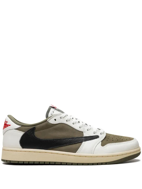 Travis Scott Air Jordan 1 Low “Medium Olive”