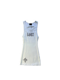 Lost intricacy white dress