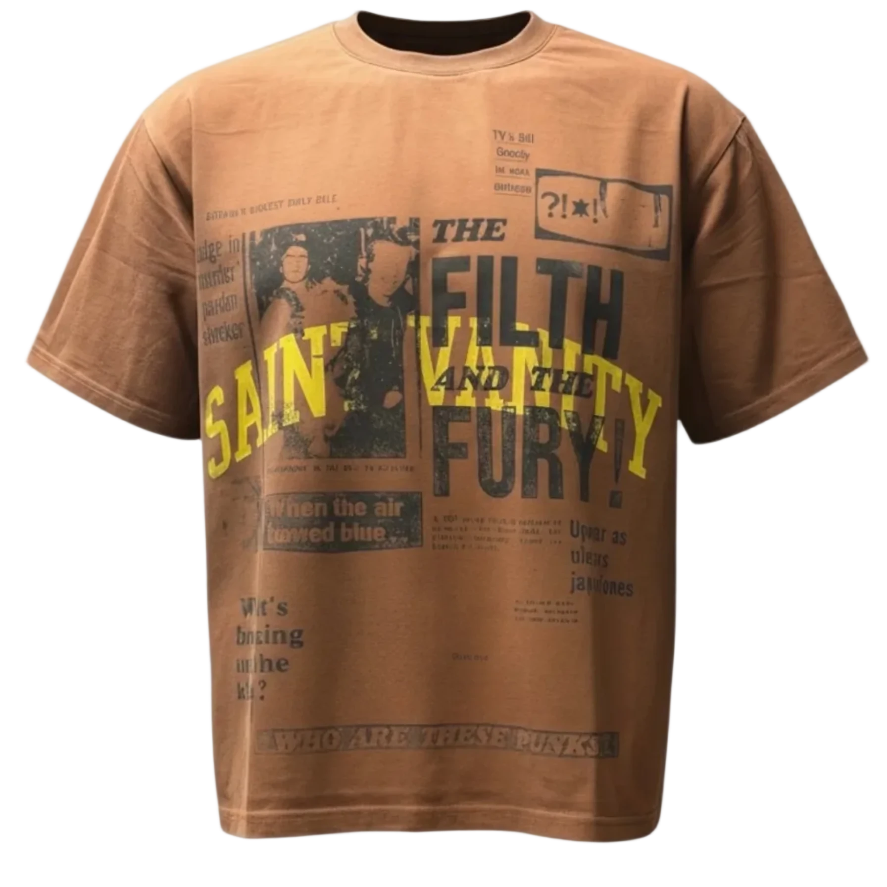 Saint Vanity Newspaper T-Shirt