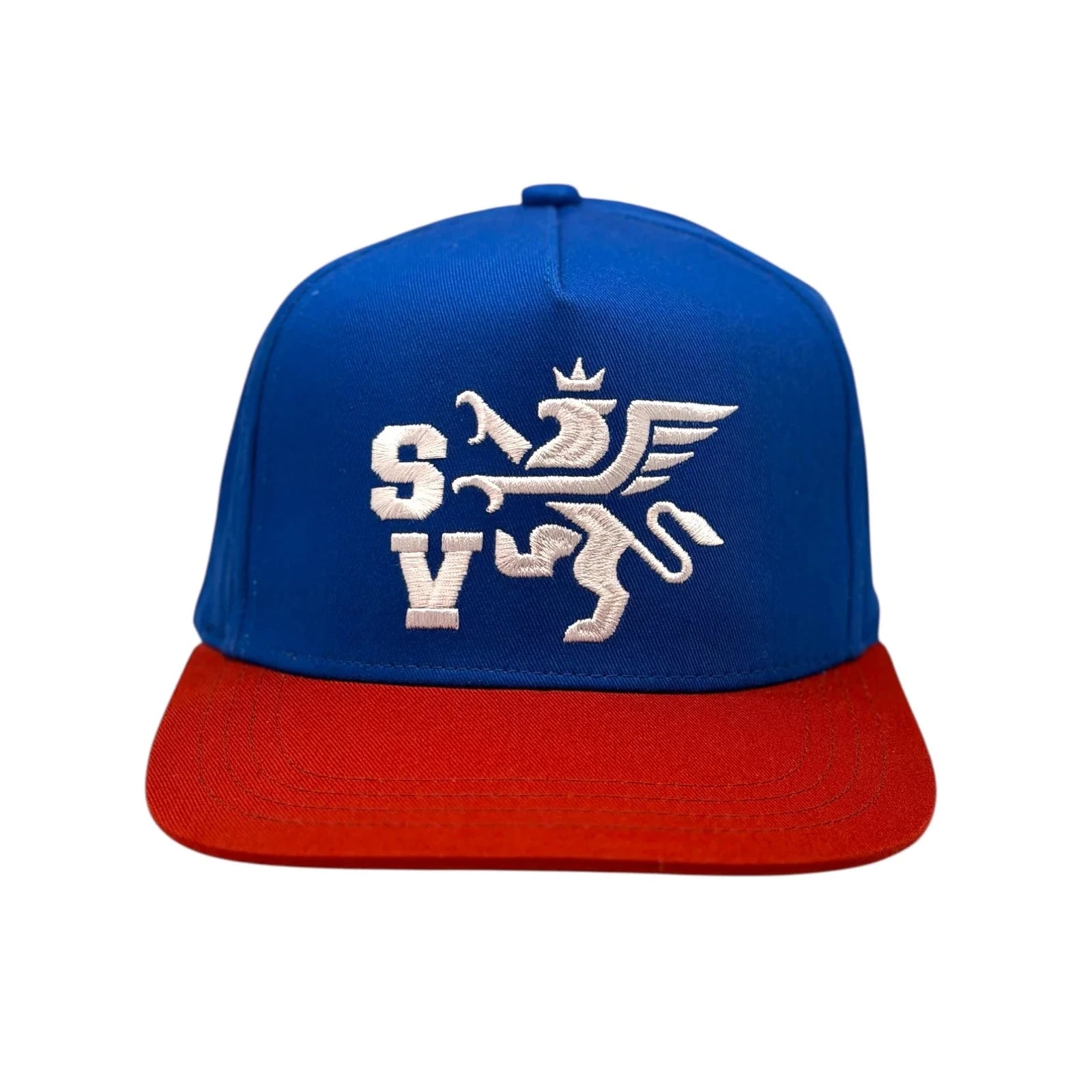 Saint Vanity Blue & Red Griffin Snapback