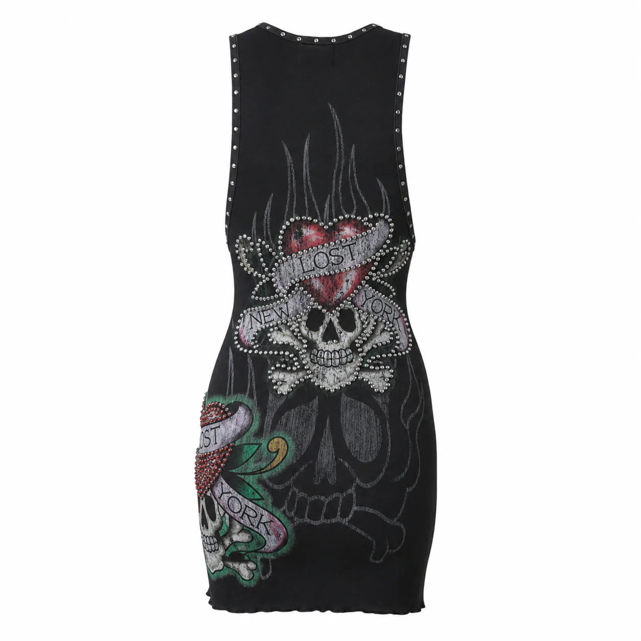 Lost Intricacy Black Ink & Bones Dress