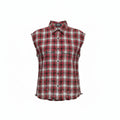 Bloodline flare sleeveless Flannel