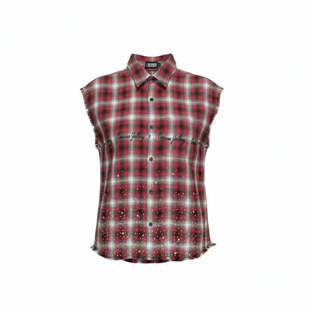 Bloodline flare sleeveless Flannel