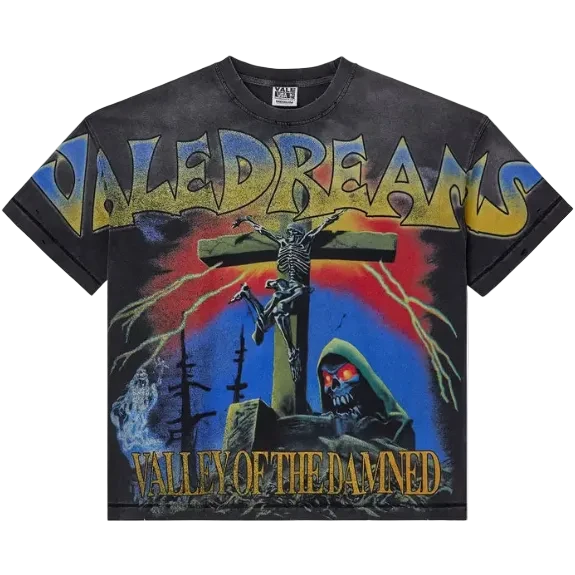 Vale Forever Damned Big Tee 'Black'