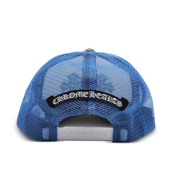 Chrome Hearts Cemetery Trucker Hat Blue