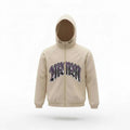 MMM Windbreaker Cream&Purple Set