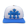 Chrome Hearts Cemetery Trucker Hat Blue