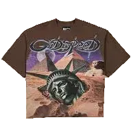Godspeed Brown Liberty T-Shirt