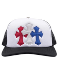 Chrome Heart Triple Cross Red/White/Blue