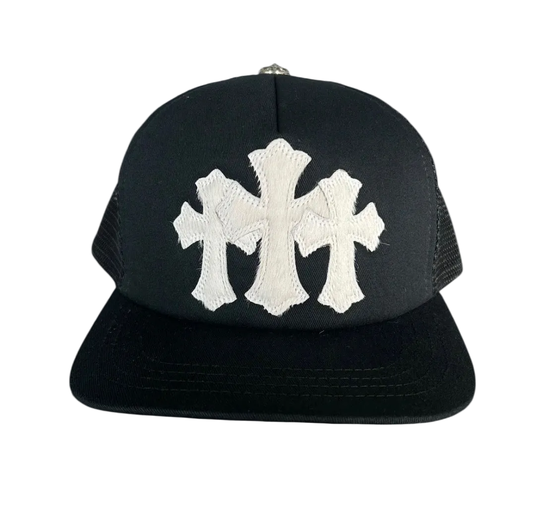 Chrome Hearts Cemetery Trucker Hat Black