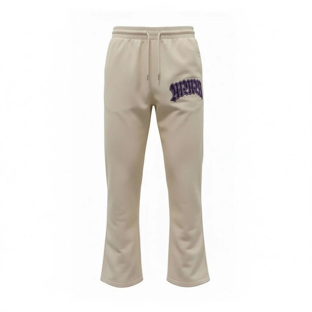 MMM Windbreaker Cream&Purple Set