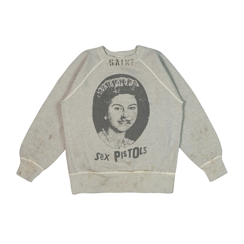 SAINT MXXXXX x Sex Pistols Queen Sweatshirt