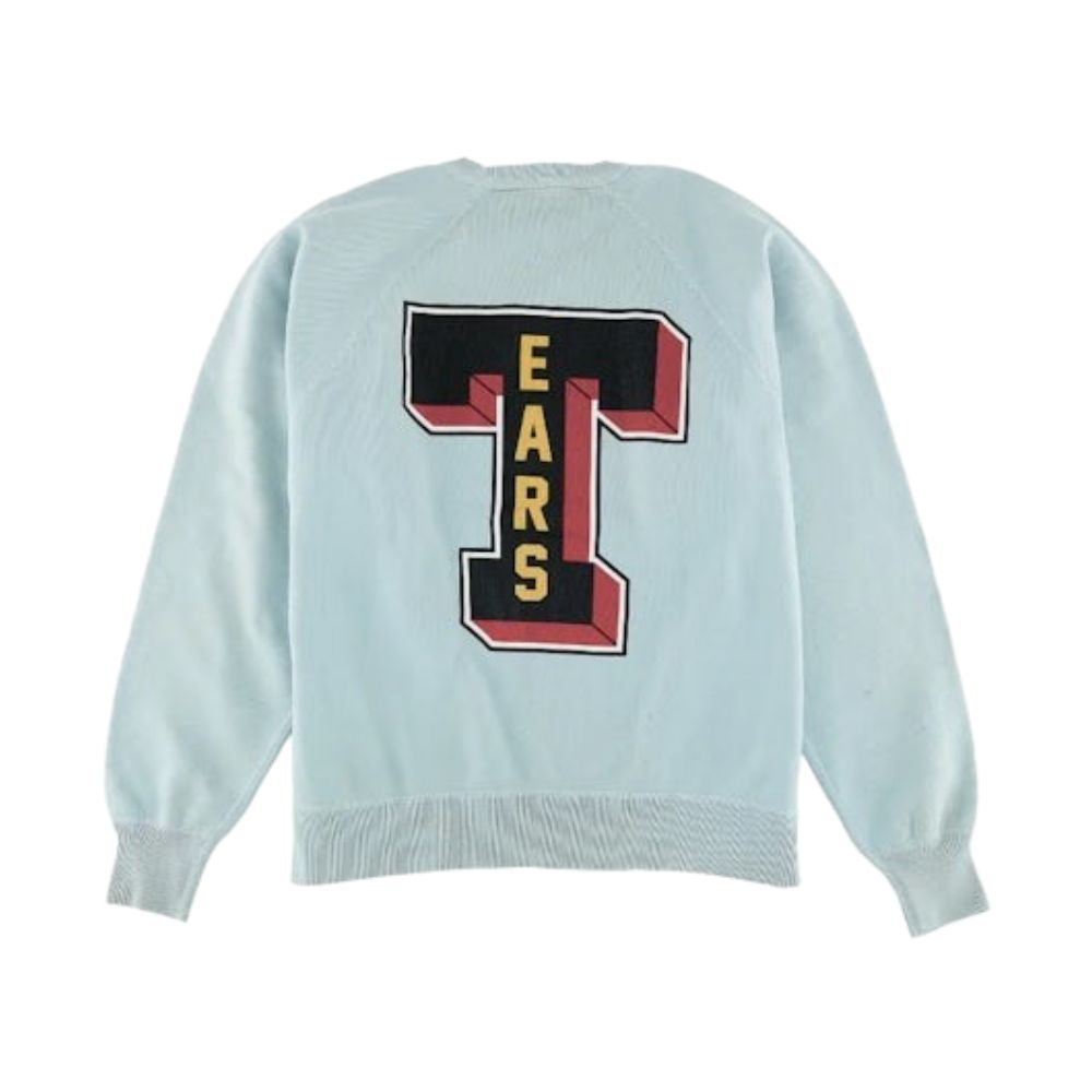 Saint Mxxxxx x Denim Tears Crewneck Sweatshirt (Vintage light Blue)