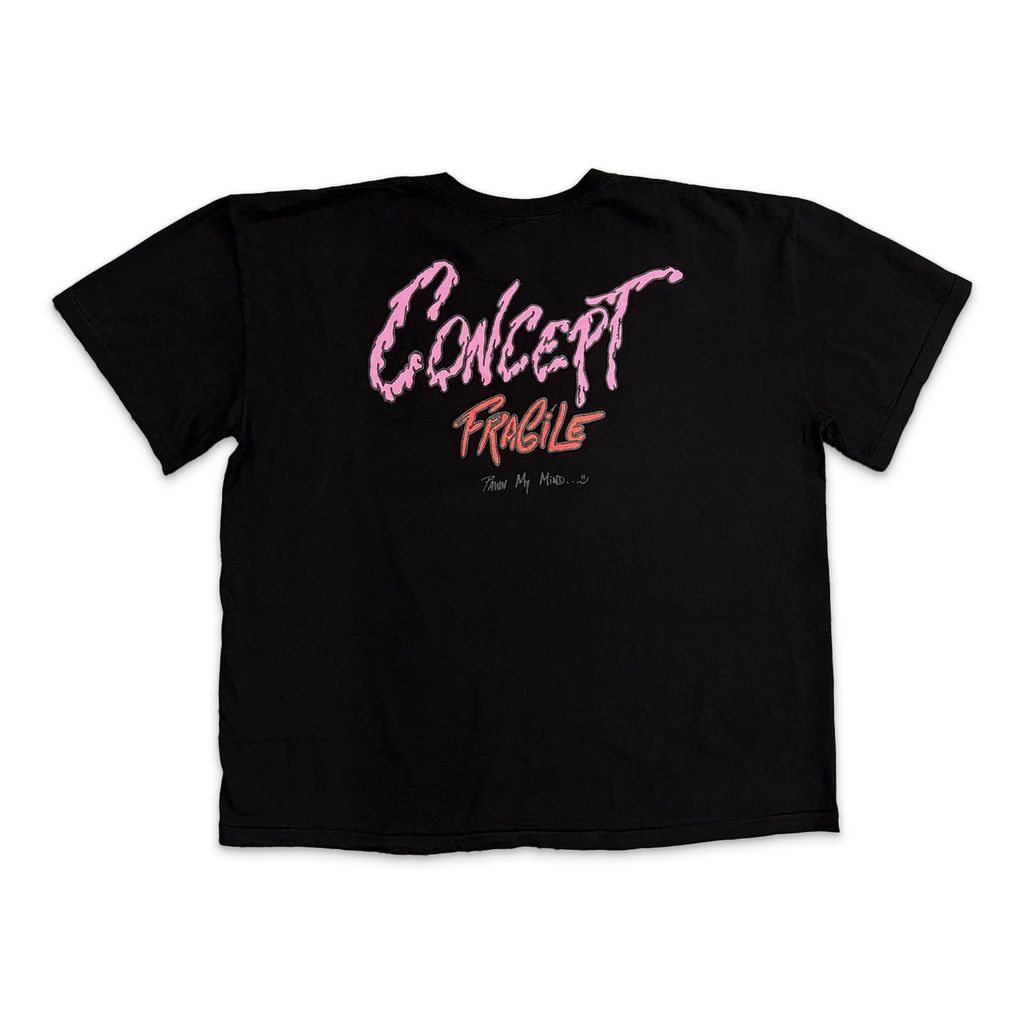 MATTY BOY CONCEPT FRAGILE TEE "BLACK"