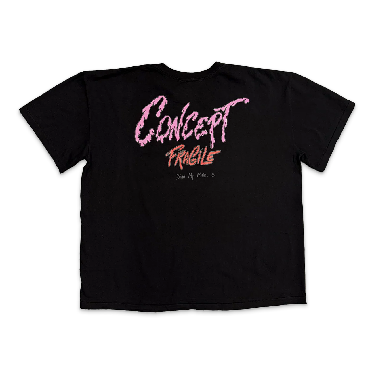 MATTY BOY CONCEPT FRAGILE TEE "BLACK"
