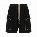Rick Owens Eyelet Detailed Zipped Cargo Shorts