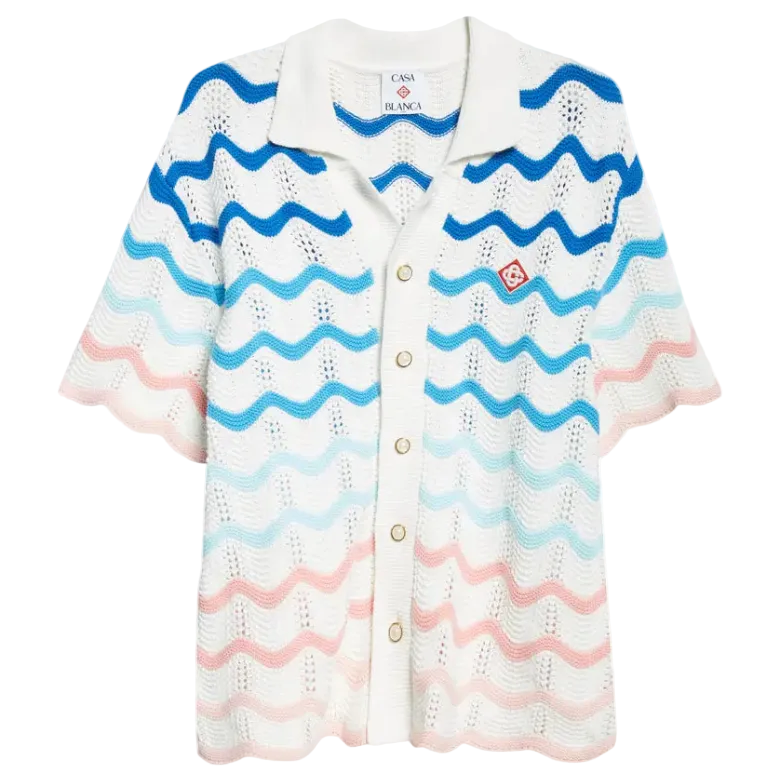 Gradient Wave Crochet Camp Set
