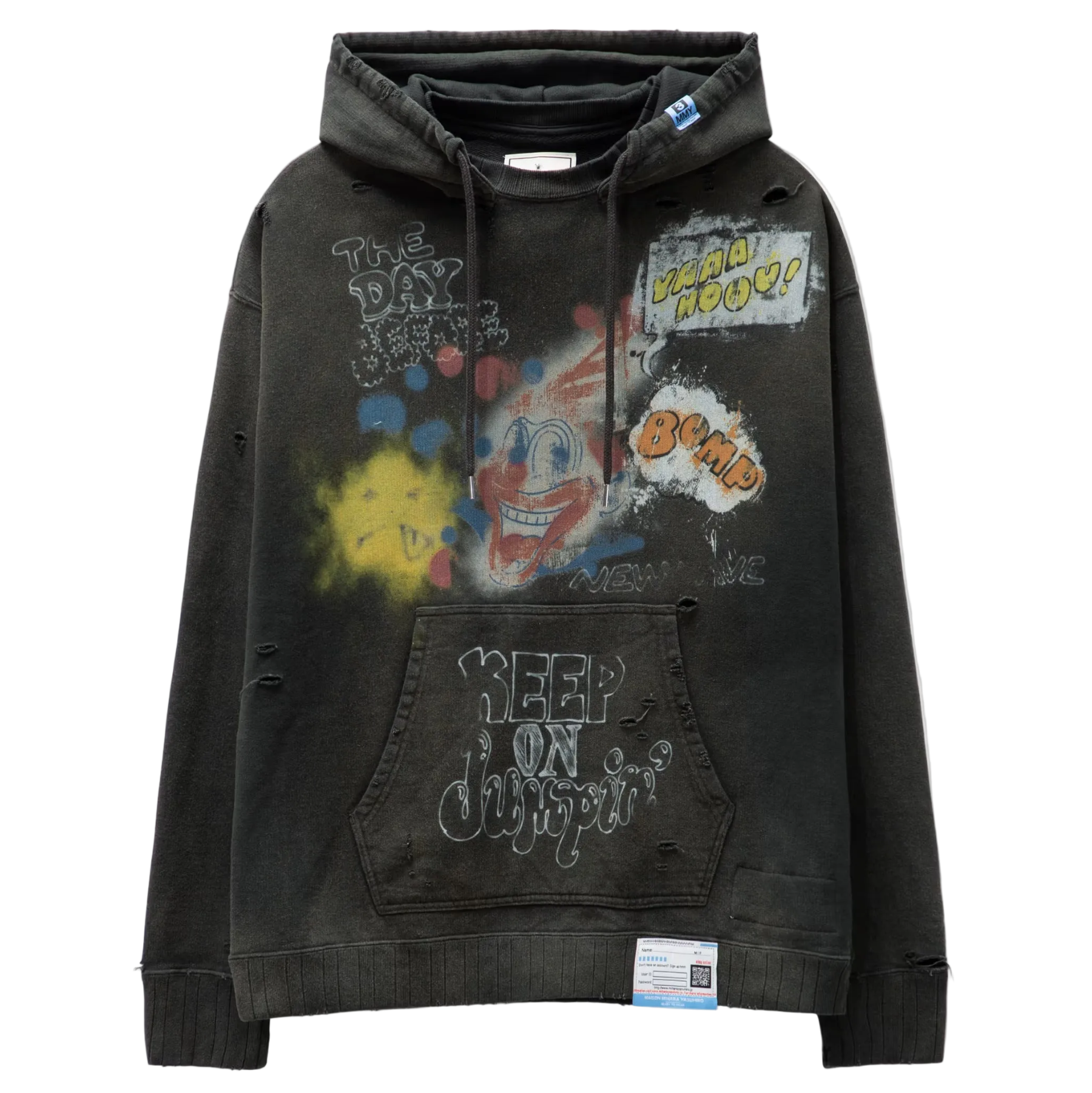 AISON MIHARA YASUHIRO Vintage-Like Hoodie