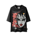 HYDE PARK “HARD LUCK” T-SHIRT – BLACK OVERSIZED TEE  Sale price