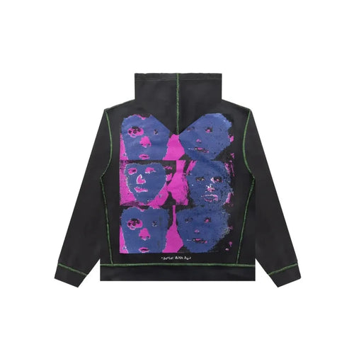 BETTER WITH AGE FUCK ME HOODIE FADED BLACK