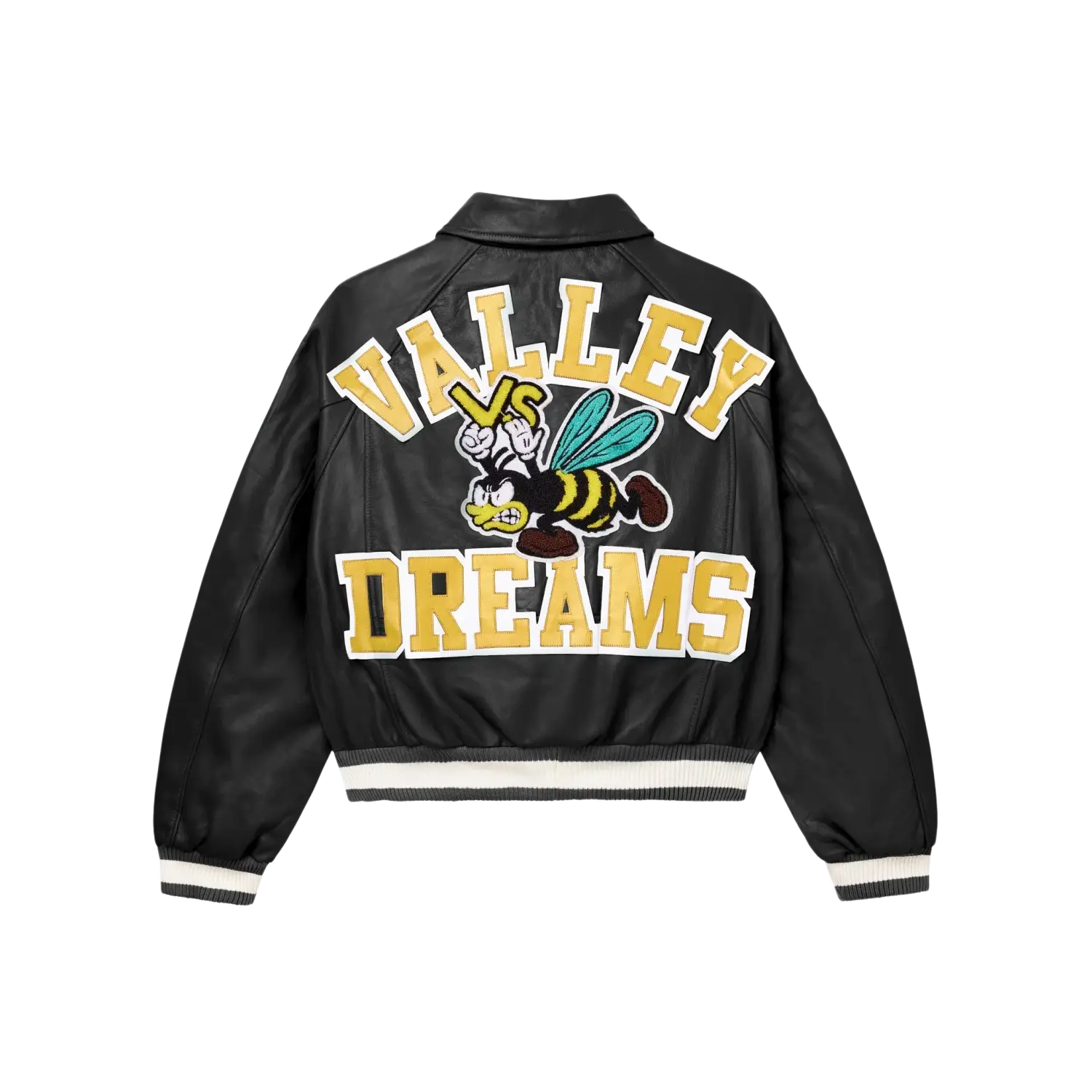 Vale Mascot Bomber Jacket (Black)