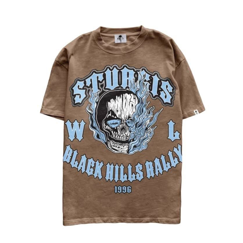Warren Lotas Sturgis Brown T-Shirt