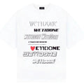 WE11DONE Cotton Printed T-Shirt SS23 (White)