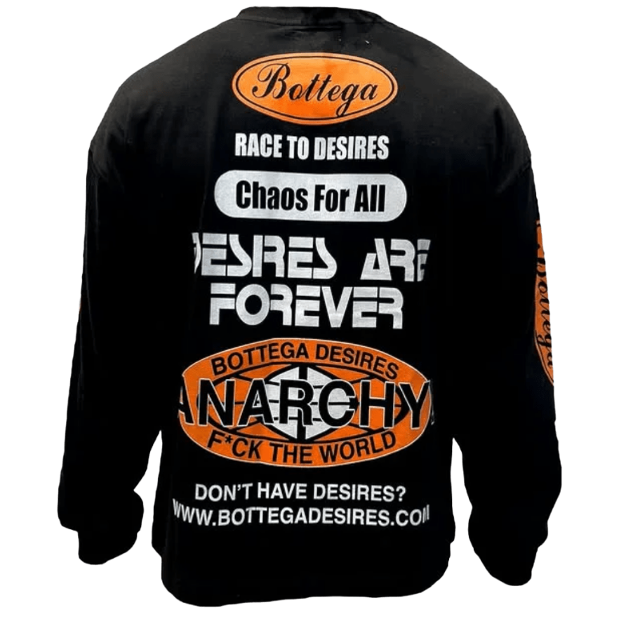 Bottega Desires Race to Desires Longsleeves T-shirt
