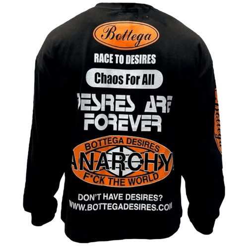 Bottega Desires Race to Desires Longsleeves T-shirt