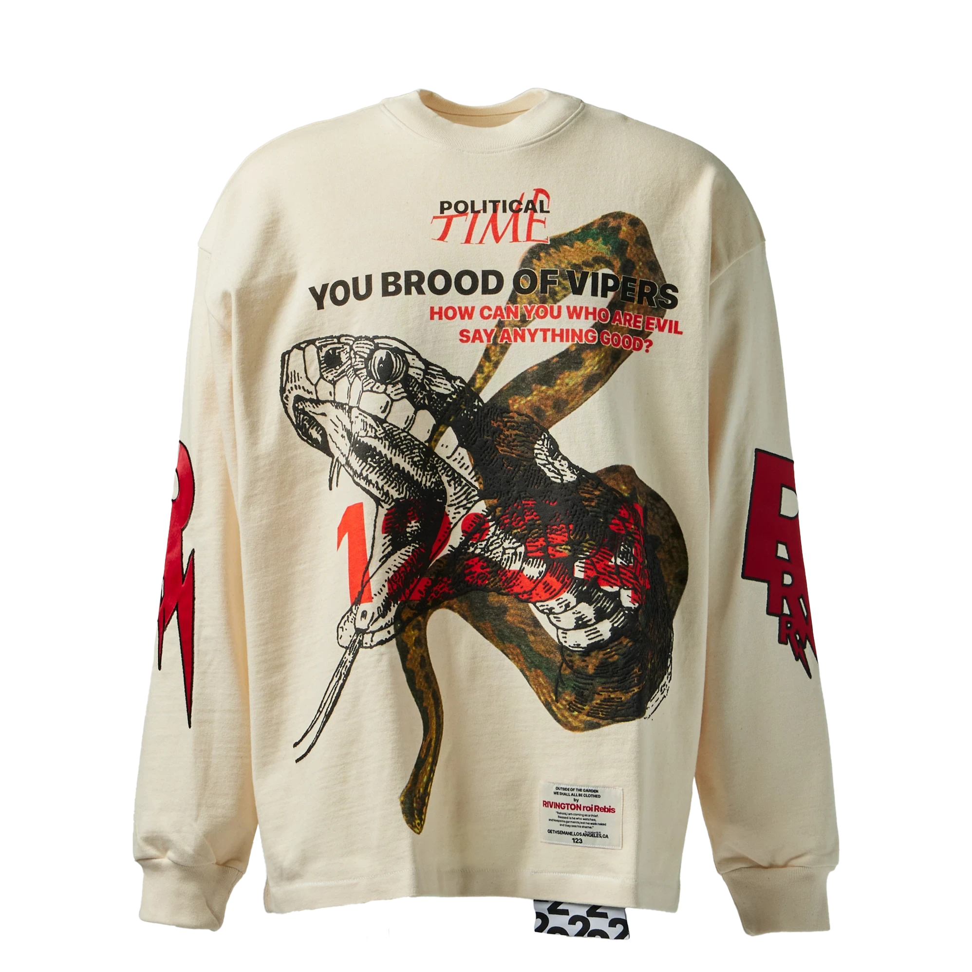 RRR123 - Vipers Oversized L/S Tee