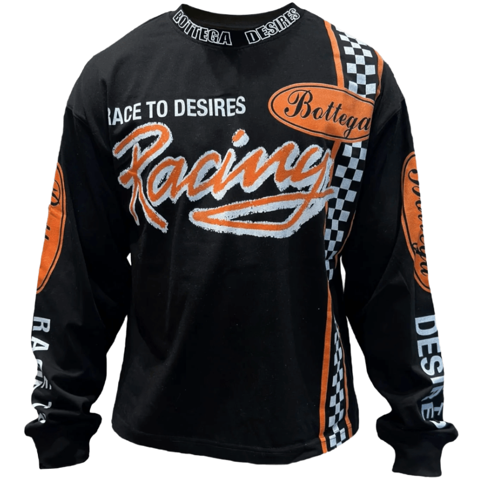 Bottega Desires Race to Desires Longsleeves T-shirt
